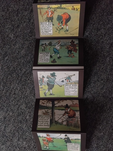 The rules golf vintage - golf, –