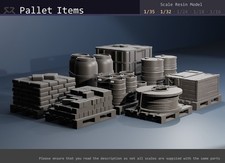 Pallet items 1/32 & 1/35 scale