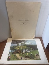 Grandma Moses color art Prints