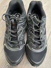 Karrimor D30 Excel Shock Absorbing Size UK 8 Black Trail Running Gym Retro