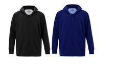Fabrik Fleece Zip Sweat Top For Men (2409) in 2 Colours, 2XL-8XL