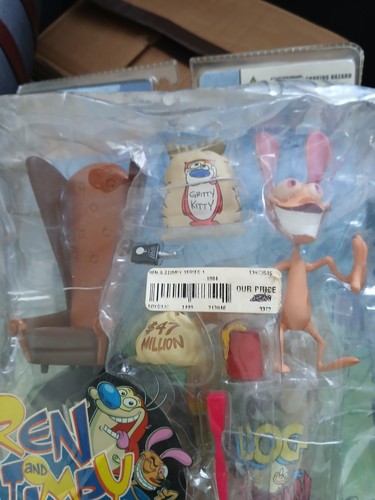 Palisades toys ren and stimpy - and,