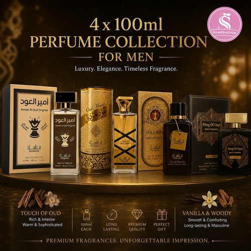 4x100ml men perfume gift set - 4x100ml,