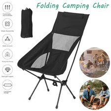 Lightweight Outdoor Beach Folding Chair Camping Portable Seat Back Fishing Chair