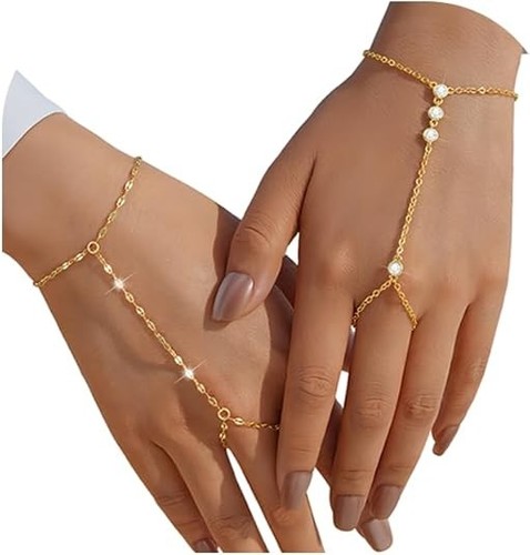 Hand chain bracelet for women - chain,