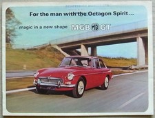 MG MGB GT Car Sales Brochure