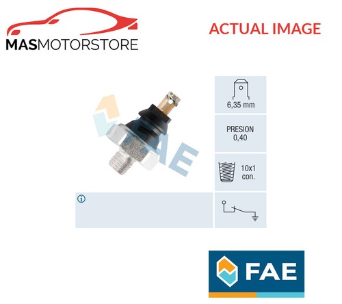 Oil pressure sensor switch - switch, fae