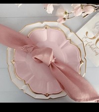 60PCS Elegant Pink And White