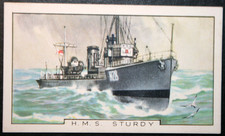 HMS STURDY  Royal Navy
