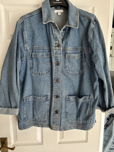 Topshop denim jacket size - topshop, 12