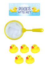 5 Mini Yellow Rubber Ducks