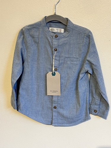 Zara shirt boys - shirt, blue