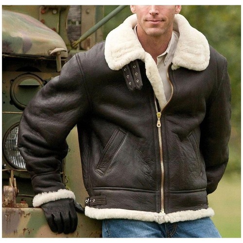 Men aviator bomber jacket - aviator,