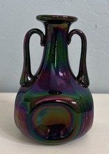 Webb Bronze Glass Vase