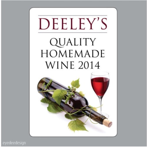 Personalised homemade wine - personalised,