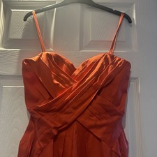 Burnt Orange Dress, Silk
