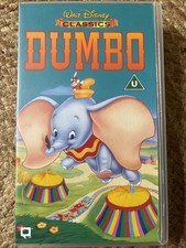 Dumbo Walt Disney Classics VHS