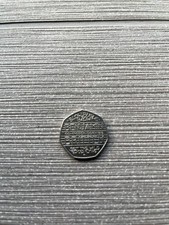 Benjamin Britten Rare 50p coin