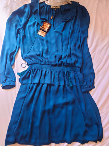 Biba blue floral - blue,