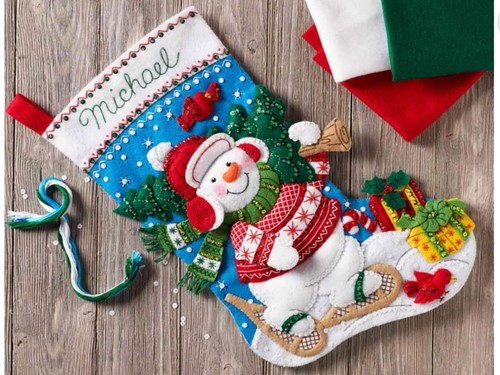 New bucilla nordic snowman - nordic,