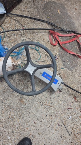 Ultraflex boat steering wheel