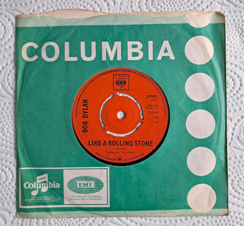 Bob dylan vinyl - 7", like