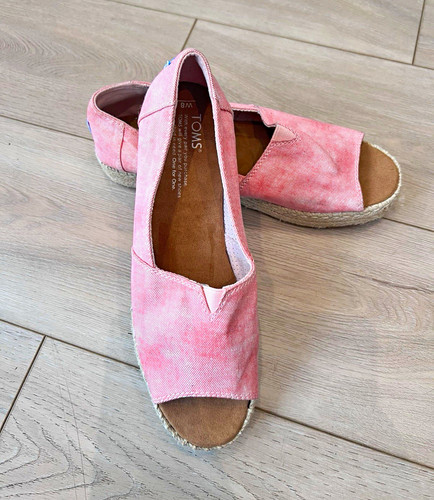 Toms pink women espadrille - women’s,
