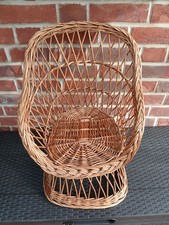 Vintage Child's Wicker Chair