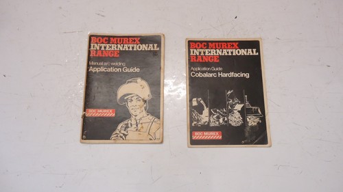 Two boc murex welding books - boc,