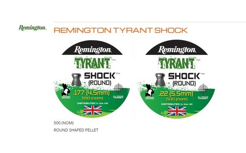 Remington tyrant shock round - remington,