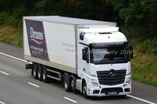 Truck Photo 12x8 - Mercedes Benz Actros - WU19 YFD