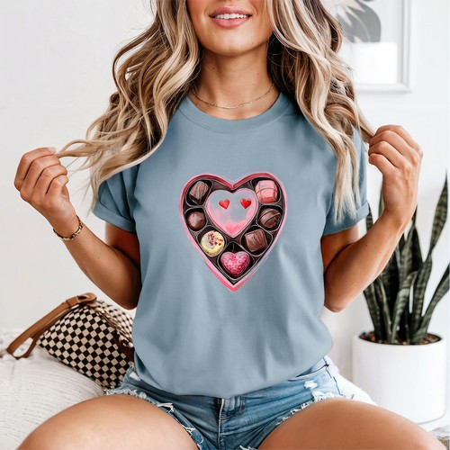 Chocolate heart womens shirt - womens, t-shirt