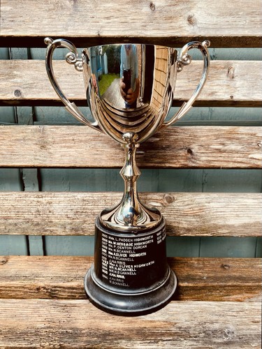 Silver trophy 5 - trophy, 11.5”