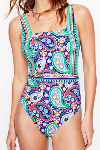 Boden lefkada swimsuit blue - swimsuit,