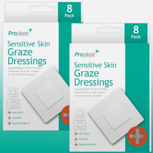 Hypoallergenic graze dressings - hypoallergenic,