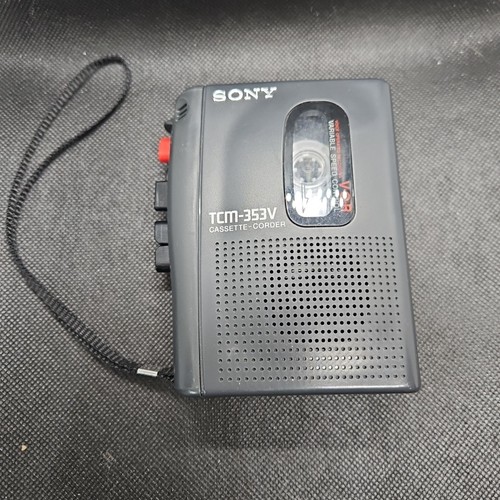 Sony tcm 353v cassette corder - sony,