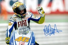 Valentino Rossi MotoGP Signed