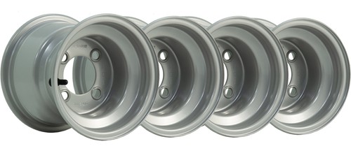 00x8 golf buggy rims - 7.00x8, silver