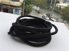 Black round shoe boot laces