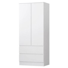 Matt White 2/3 Door Wardrobe