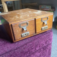 Vintage Advance Card Index