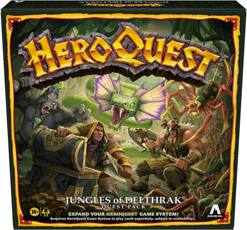 Avalon hill heroquest jungles - hill,