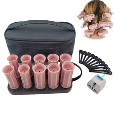 10Pcs Electric Heated Curlers