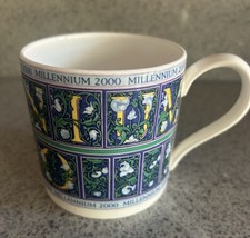 Wedgewood  Millennium 2000 Logo Fine Bone China Cup Excellent Condition