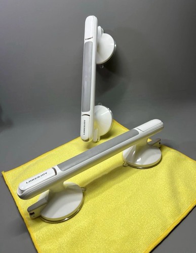 Bathroom suction grab rails - bathroom,