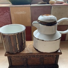 Midwinter Stonehenge Lidded Jug & Sugar Bowl