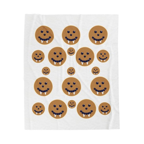 Vampire pancakes plush blanket - pancakes,