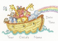 Baby Ark Sampler - Birth Sampler by Bothy Threads