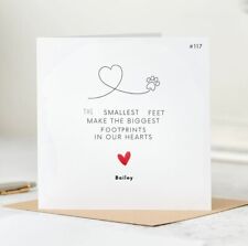 Personalised Pet Loss Sympathy Card, Pet Bereavement Card Any Names