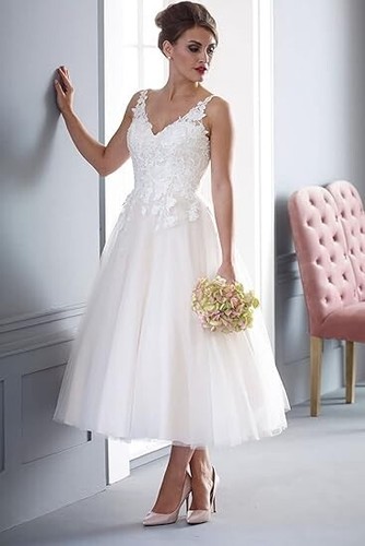 Neck wedding dresses with - neck,